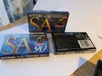 3 stk neu tdk sa 90 high position cassette original verschweißt Herzogtum Lauenburg - Berkenthin Vorschau