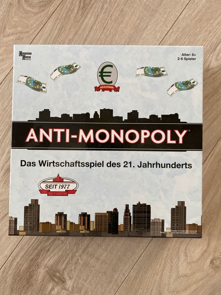 Anti-Monopoly Gesellschaftsspiel in Centrum