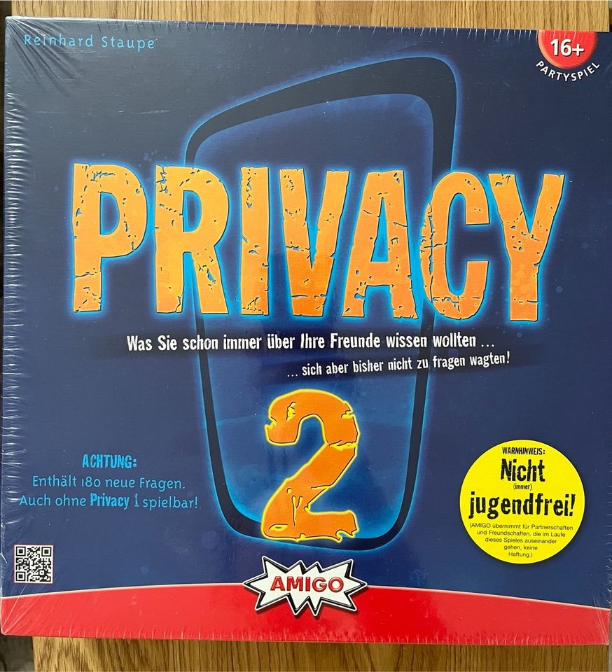 Originalverpackt! Brettspiel Privacy 2 (ab 16 Jahre!) in Weimar