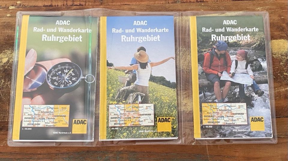 (702) Rad Wanderkarte Ruhrgebiet 1:50.000 in Ennepetal