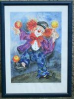 sehr schönes und großes Bild vom Clown Hansestadt Demmin - Demmin Vorschau
