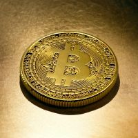 Bitcoin Schlüsselanhänger geprägt Münze Gold Baden-Württemberg - Aichwald Vorschau