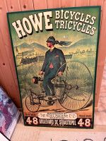 Bild Fahrrad Werbung Howe Bicyles Retro Vintage Bayern - Oberding Vorschau