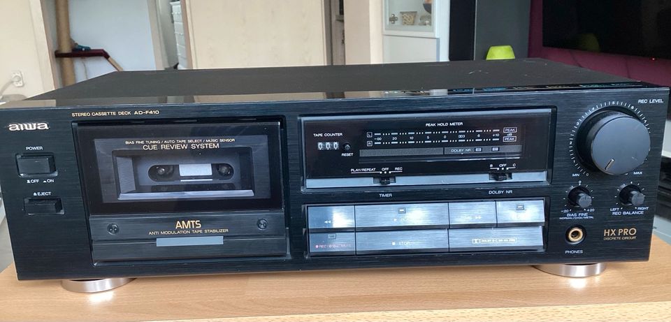 Aiwa Cassette Deck AD - F410. in Handorf