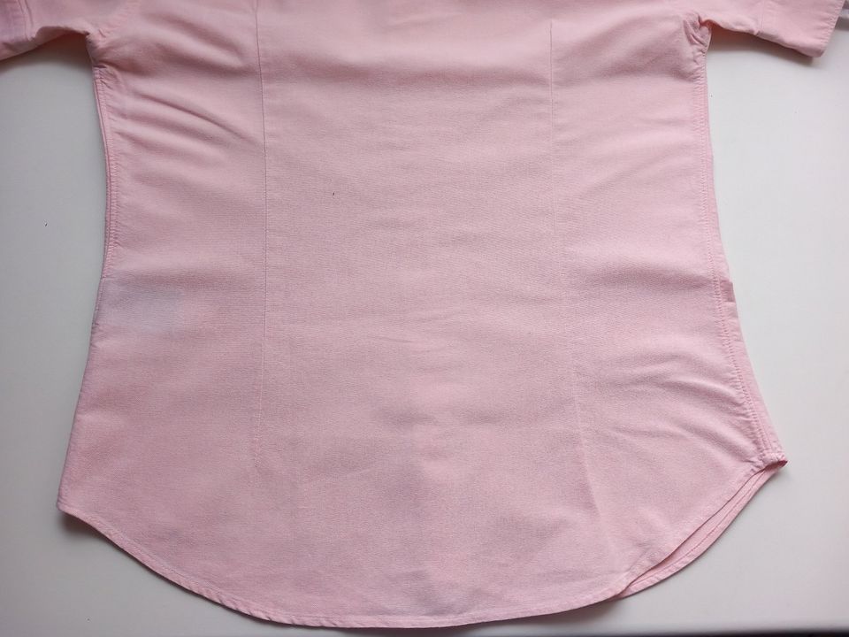 RALPH  LAUREN  Damen Hemd Bluse  Gr.8  Rosa  Kurzarm  TOP ! in Frickingen