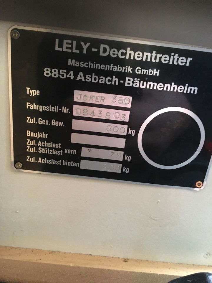 Wohnwagen Lely, selten, Tüv neu, Vorzelt, Oldie in Niersbach