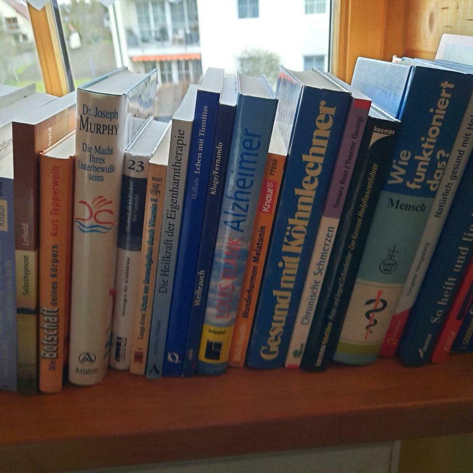 Buch Bücher Gesundheit Naturheilkunde Selbstvertrauen Psyche in Langenbach