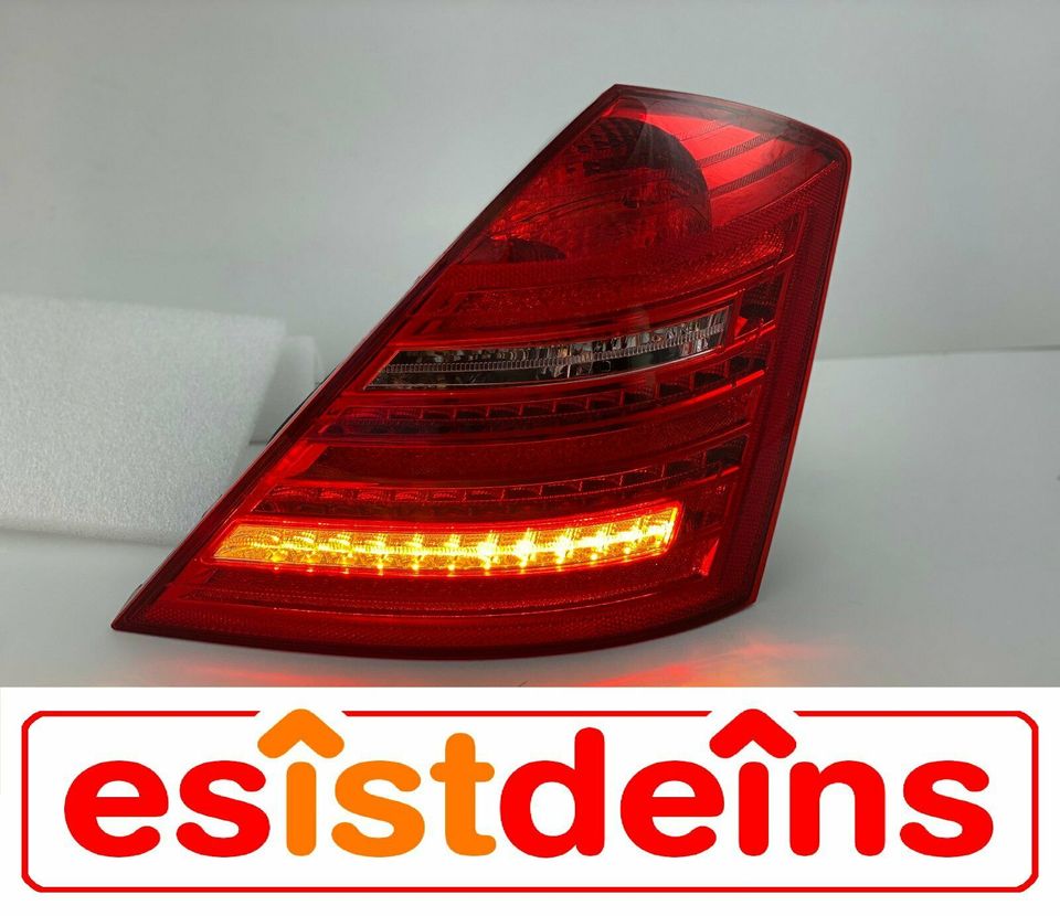Mercedes S-Klasse W221 LED Rückleuchten 05-3/09 Lauflicht-Blinker in Quickborn