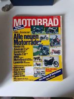 Motorrad 19/82 R100RT XS 1100 GL Moto Guzzi V1000 Fantic 125 RX9 Niedersachsen - Wolfsburg Vorschau