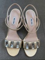 MIU MIU" Wunderschöne Sandalen aus Leder. NP850€ 1x Getragen Hamburg-Nord - Hamburg Uhlenhorst Vorschau