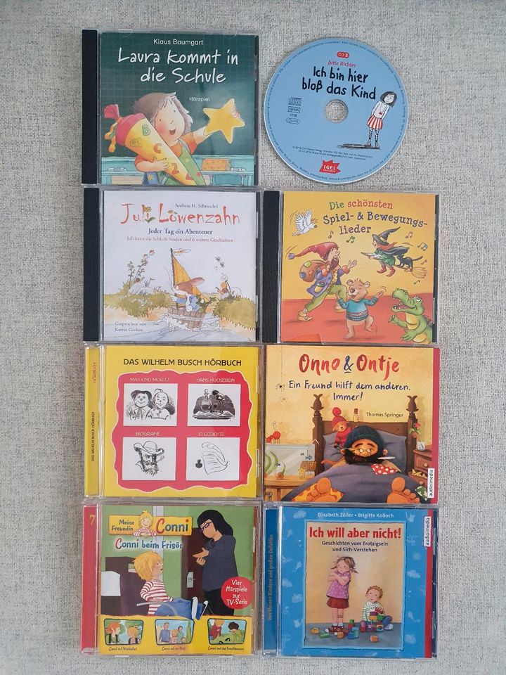 Kinder Hörbücher Lieder CD Sammlung gebraucht in Würzburg
