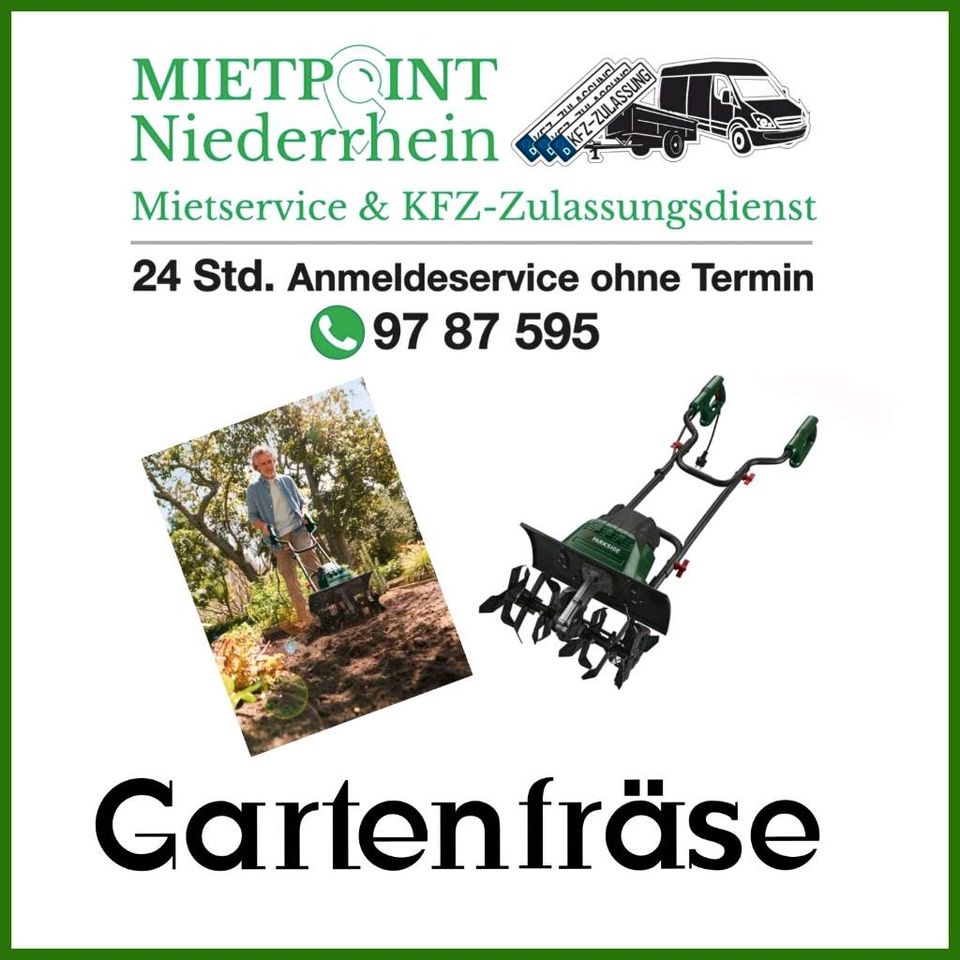 Gartenfräse Kultivator Verikutierer in Geldern