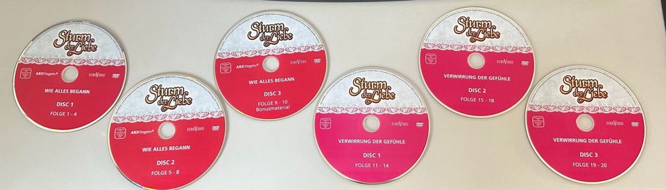 Sturm der Liebe Folge 1-20 DVD Serie auf 6 DVD´s in Dessau-Roßlau