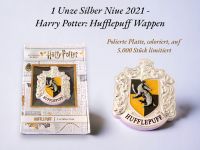 1 Unze Silber Niue 2021, Harry Potter Hufflepuff Wappen Niedersachsen - Wittingen Vorschau