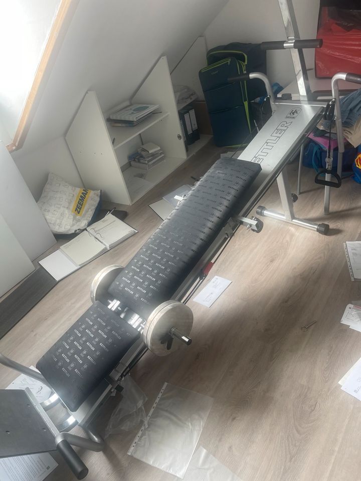 Multitrainer fitness gym Kettler inkl 30 kg Gewicht in Moers