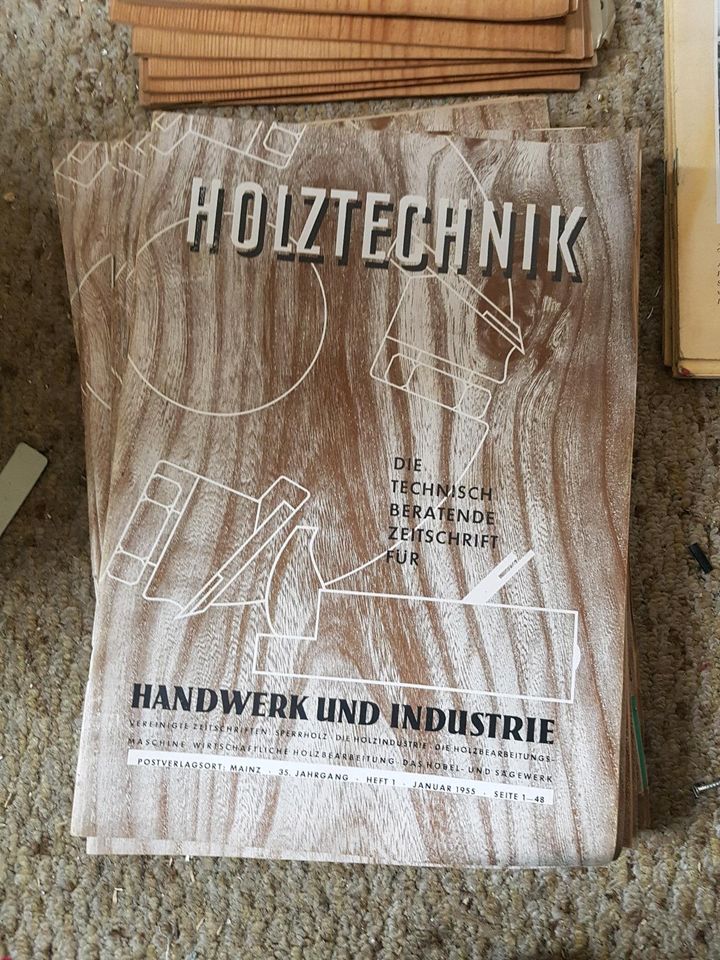 Holzarbeiten Holztechnik Zeitschrift Zeitschriften Magazin in Wiesbaden