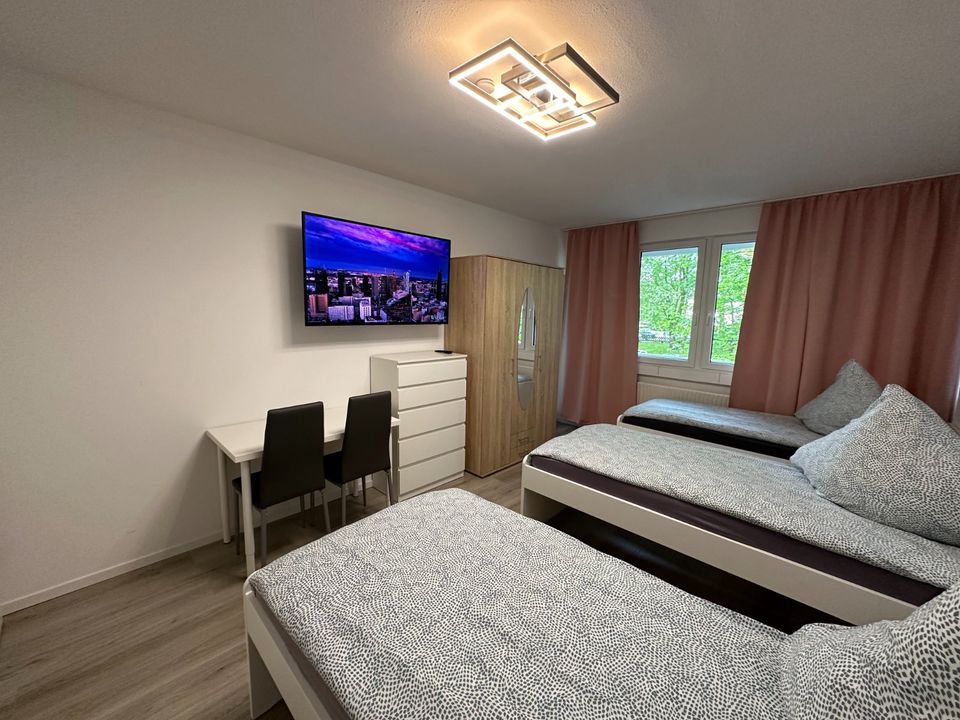 3-Zimmer-Monteurwohnung nach Renovierung (bis 8 Personen) in Krefeld - Felde & Felde SLP GmbH - in Krefeld