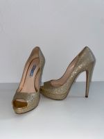 Prada High Heels Gold Klitzer Gr.37 Baden-Württemberg - Göppingen Vorschau