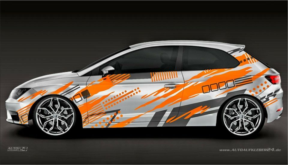 Seitenstreifen Aufkleber Design Ford Focus ST RS Fiesta Tuning in Düsseldorf