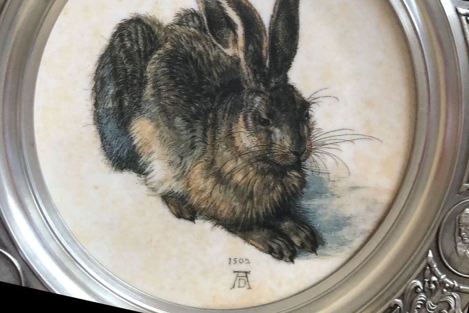 Dürer Der Hase Porzellan Sammelteller mit Echtheits-Zertifikat in Berlin