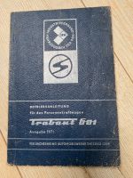 Betriebsanleitungen und Handbuch Trabant 601 Bayern - Wörth Kr. Erding Vorschau