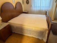 2 antike Betten Massivholz Schnitzerei Vintage Doppelbett Nordrhein-Westfalen - Würselen Vorschau