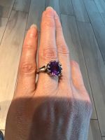 585 Weißgold Ring mit Amethyst Gr.53 Sachsen - Chemnitz Vorschau