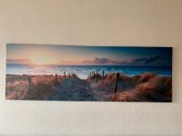 Leinwand Bild Sonnenuntergang Meer 50x150cm Obervieland - Kattenesch Vorschau