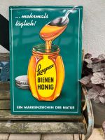 Langnese Bienen Honig Werbeschild Blechschild Dekoration Nordrhein-Westfalen - Leverkusen Vorschau