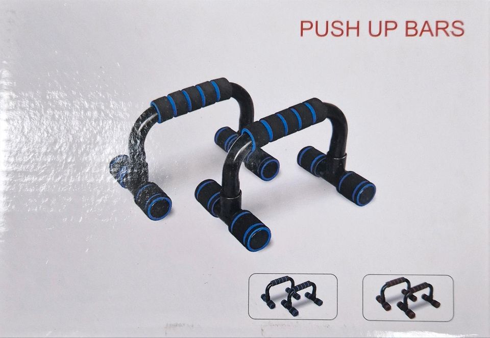 Liegestützgriffe 2er Set Push-Up Bars Rutschfeste Griffe in Duisburg