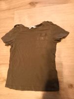 Kurzarm T-shirt Sommershirt dunkelgrün 110/116 Nordrhein-Westfalen - Greven Vorschau