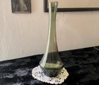 Schlanke, graue Vintage Glas Vase 50/60er Jahre Nordrhein-Westfalen - Oberhausen Vorschau