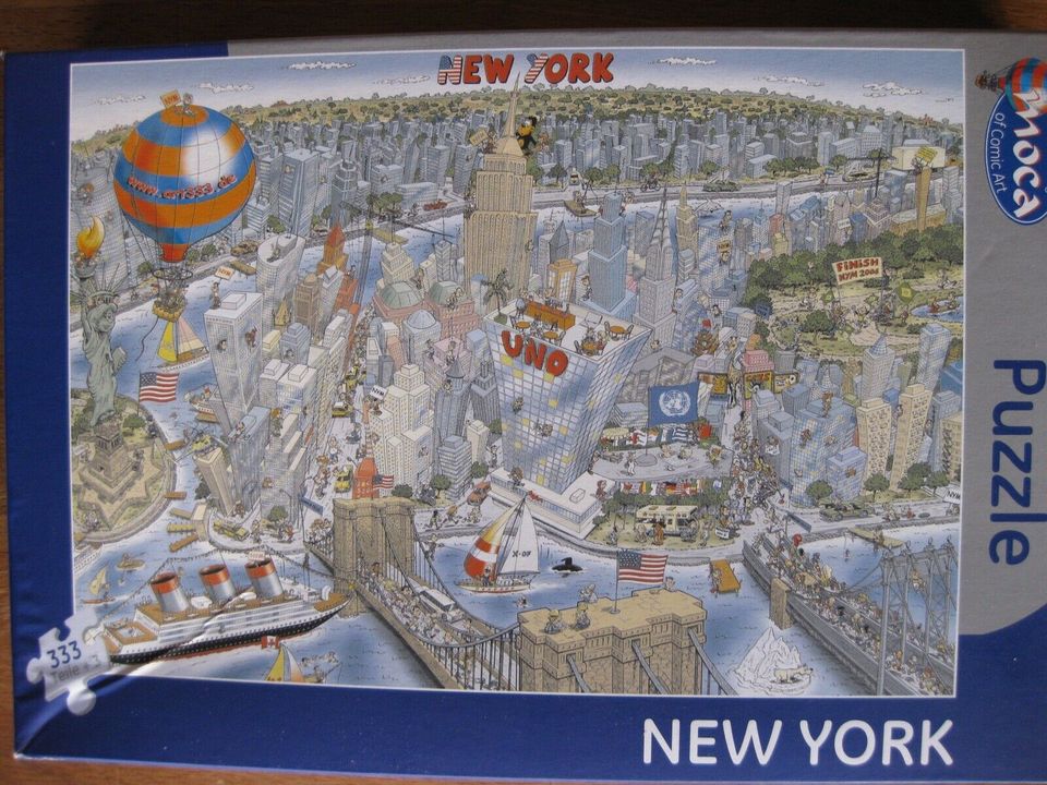 Puzzle Wusel 333/500 Teile  München   Moskau  New York in Neuenrade