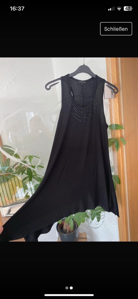 Kleid schwarz mit Steinchen XL Crazy Daisy in Schömberg
