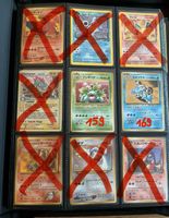 Pokemon holo Sammlung Glurak Turtok Base Set Rocket First Edition Düsseldorf - Benrath Vorschau