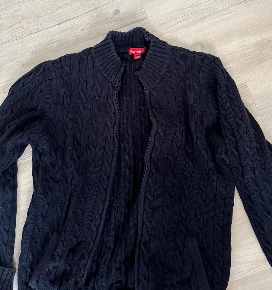 Strickjacke von Charivari, Größe 176/182, dunkelblau in Hamburg