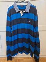 GANT Langarm Poloshirt Longsleeve Herren 3XLm blau gestreift Pankow - Blankenburg Vorschau