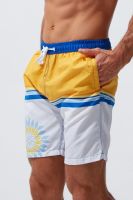 Badehose Herren gelb Surfshorts Boardshorts Summer Männer Strand Bayern - Baiersdorf Vorschau