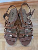 braune Sandalen Hessen - Schöffengrund Vorschau