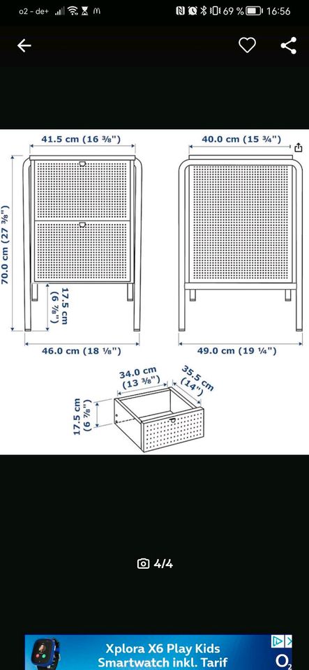 Nachtisch Ikea in Dorsten