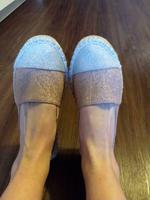 Asos Jacklyn Espadrilles Glitzermix rosé/silber Niedersachsen - Nordhorn Vorschau