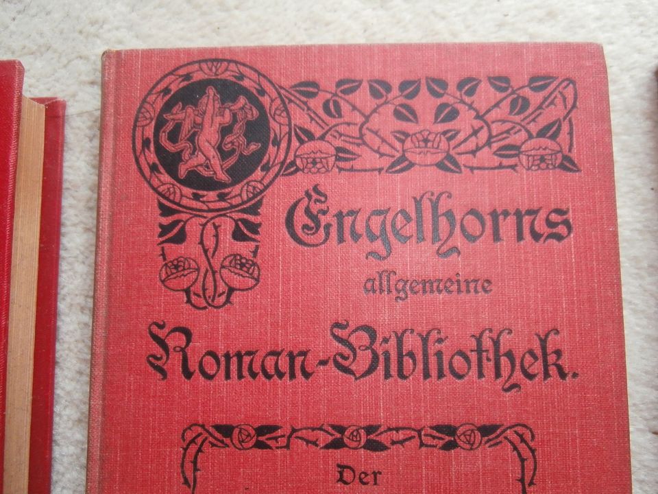 7 x Engelhorns allgemeine Roman-Bibliothek-Bücher in Spantekow