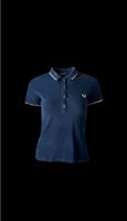 FRED PERRY Damen Casual Poloshirt Stretch Navy Blau 5519 Gr.M Hannover - Kirchrode-Bemerode-Wülferode Vorschau