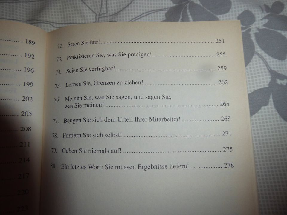 Buch 80 Tipps für Chefs Mitarbeiterführung Motivieren führen in Hamburg