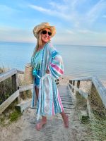 Wunderschöner Ibiza Midi Kimono „Lagoon“ 100% Cotton Bochum - Bochum-Ost Vorschau