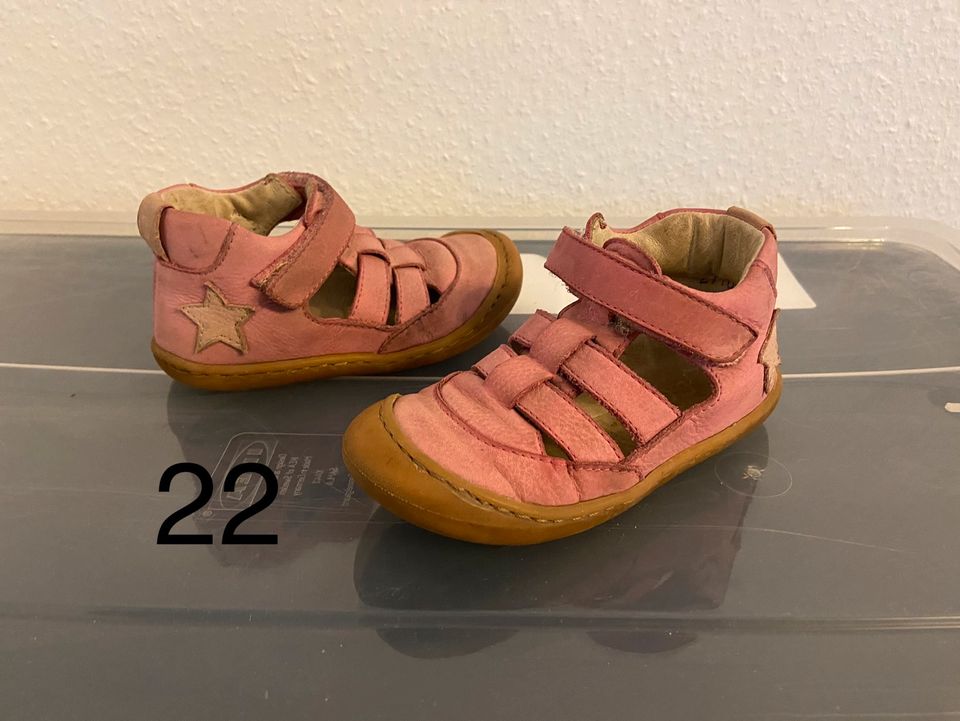 versch. Schuhe Gr.22, Sandalen, Pepino Ricosta, Froddo, Bisgaard in Gütersloh