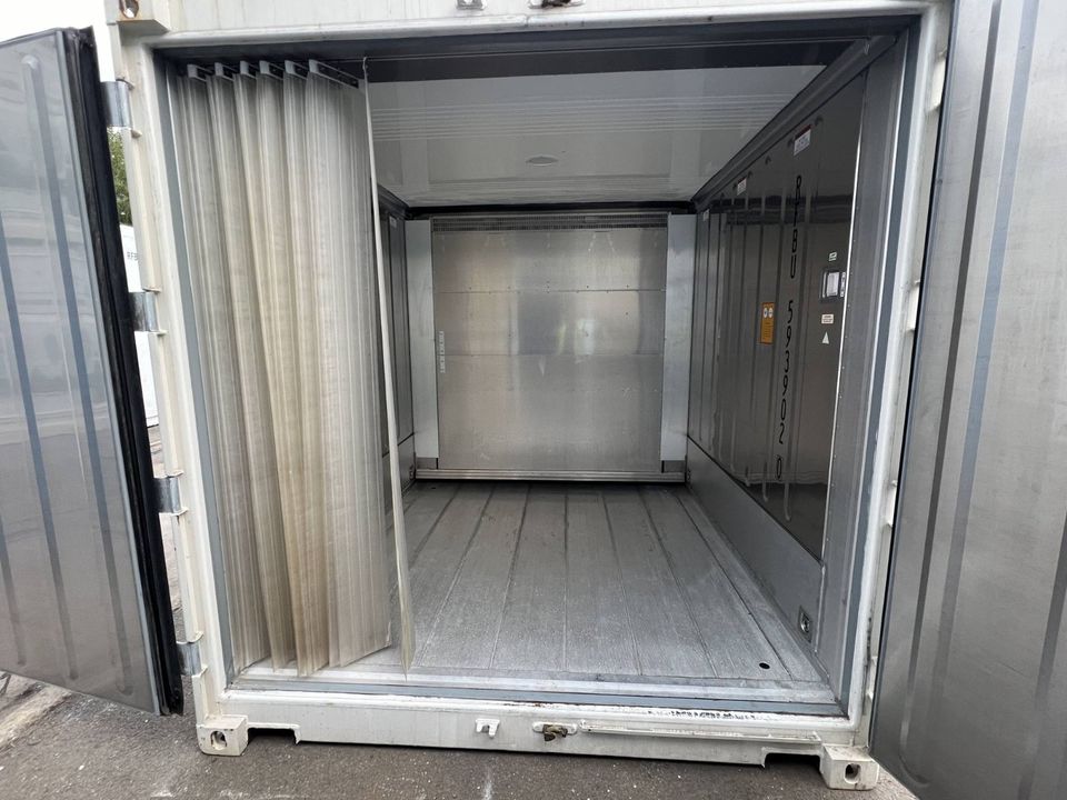 ✅ 10 Fuss Kühlcontainer / Kühlzelle / Integralcontainer / Baujahr 2019, RAL 9003 mit PVC in Hamburg