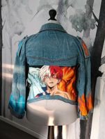 Jeansjacke shoto todoroki (mha) Niedersachsen - Worpswede Vorschau