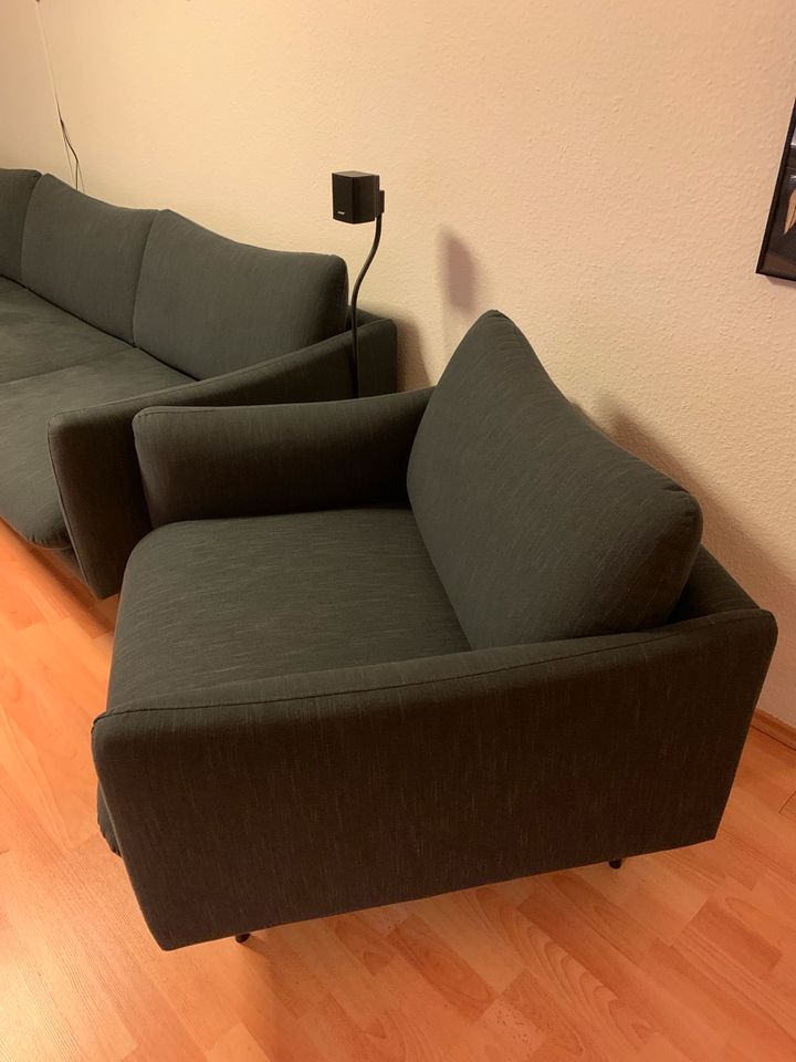 Ecksofa mit Sessel zu verkaufen in Nürtingen