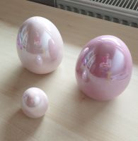 2 Ostereier XXL klein perlmutt rosa rose lila neu glänzend Ostern Rheinland-Pfalz - Bell Vorschau